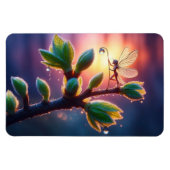 Fantasy macro photography of tiny forest sprite magneet (Horizontaal)