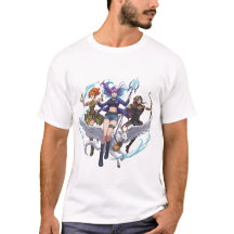 Fantasy Magic Trio PNG, Anime stijl tovenaar, Boog