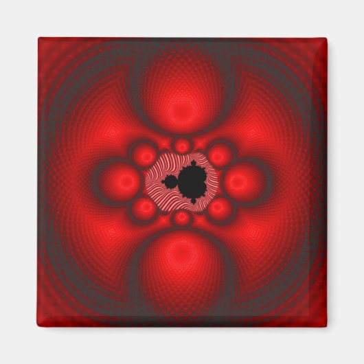 Fantasy Mandelbrot Fractal Afbeelding Magneet (Voorkant)