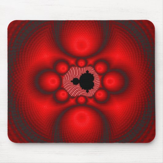 Fantasy Mandelbrot Fractal Afbeelding Muismat (Voorkant)