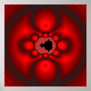 Fantasy Mandelbrot Fractal Afbeelding Poster