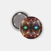 Fantasy Mandelbrot Fractal Magneet (Voorkant / Achterkant)