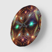 Fantasy Mandelbrot Fractal Ronde Klok (Hoek)