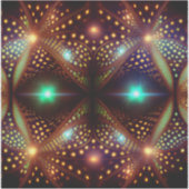 Fantasy Mandelbrot Fractal Sticker (Voorkant)