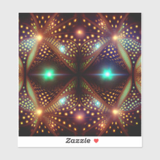 Fantasy Mandelbrot Fractal Sticker