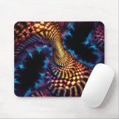 Fantasy Mandy Trechters Blauwe Spikes Muismat (Met muis)