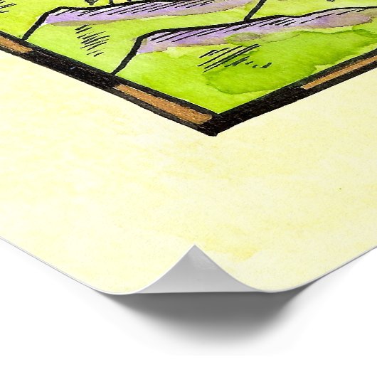 Fantasy Map Poster (Hoek)