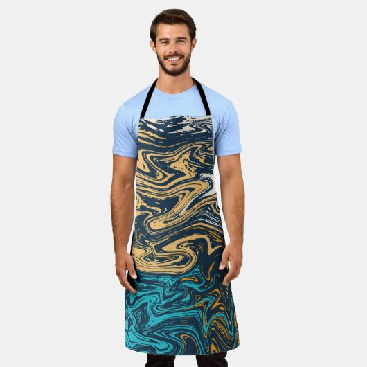 Fantasy Marble Schort (Gedragen)