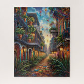 Fantasy Mardi Gras Colors  Legpuzzel (Verticaal)