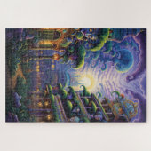 Fantasy Mardi Gras Colors Legpuzzel (Horizontaal)