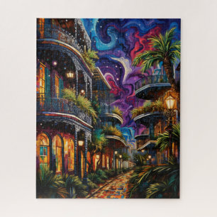 Fantasy Mardi Gras Kleuren Legpuzzel