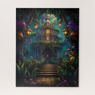 Fantasy Mardi Gras Kleuren Legpuzzel