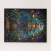 Fantasy Mardi Gras Kleuren Legpuzzel (Horizontaal)