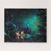 Fantasy Mardi Gras Kleuren Legpuzzel (Horizontaal)