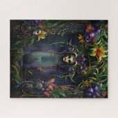 Fantasy Mardi Gras Kleuren Legpuzzel (Horizontaal)