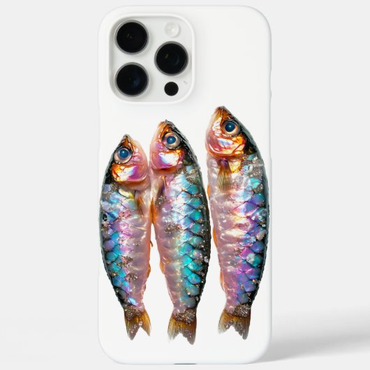 Fantasy Marine Creatures met iriserende glitter Case-Mate iPhone Case (Achterkant)