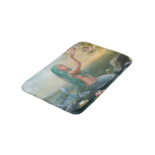 Fantasy Marine Zeemeermin Ariek Bath Mat (Gekanteld)