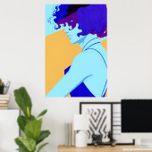 Fantasy Masquerade in het Nagel Estate Ken Gage Poster (Thuiskantoor)