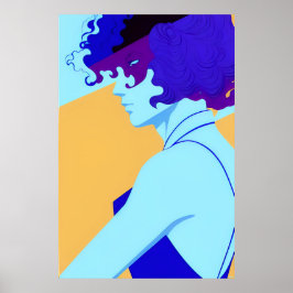 Fantasy Masquerade in het Nagel Estate Ken Gage Poster