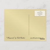 Fantasy Masquerade Mask Red Fine Art Briefkaart (Achterkant)