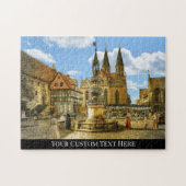 Fantasy Medieval Village Europe Puzzle Legpuzzel (Horizontaal)