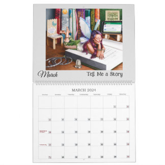 Fantasy Meets Reality groot 12 maanden Kalender