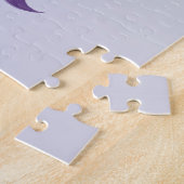 Fantasy Meisje met Bunny Ears Jigsaw Puzzel (Zijkant)