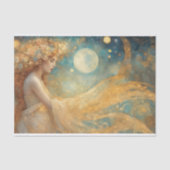 Fantasy Meisje met manen Decoupage Tissuepapier (Voorkant)