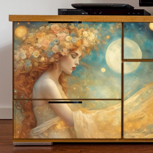 Fantasy Meisje met manen Decoupage Tissuepapier