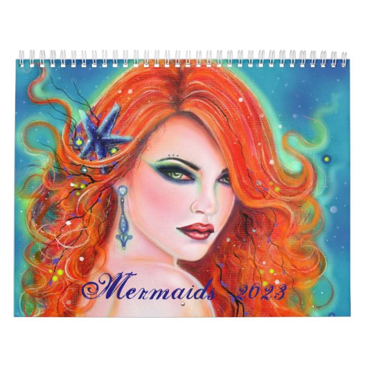 Fantasy mermaid agenda 2023 van Renee Lavoie Kalender (Hoes)