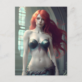 Fantasy Mermaid Briefkaart