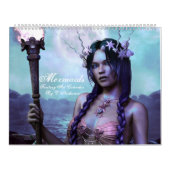 Fantasy Mermaid Calendar Kalender (Hoes)