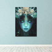 Fantasy Mermaid Canvas Afdruk (Insitu (Houten vloer))