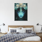 Fantasy Mermaid Canvas Afdruk (Insitu (Slaapkamer))