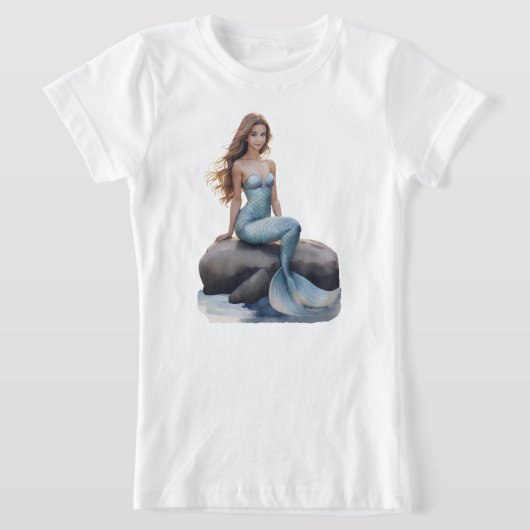 Fantasy Mermaid Girl's T-shirt (Laagn)