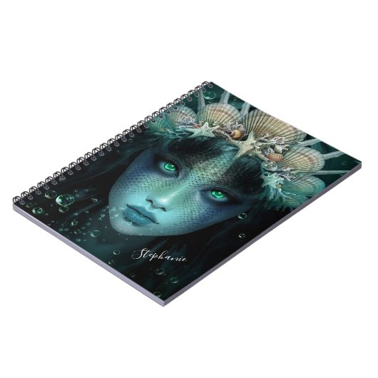 Fantasy Mermaid Notitieboek (Linkerzijde)