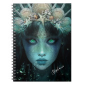 Fantasy Mermaid Notitieboek (Voorkant)
