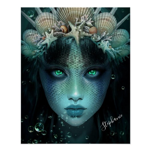 Fantasy Mermaid Perfect Poster (Voorkant)