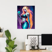 Fantasy Mermaid Poster (Thuiskantoor)