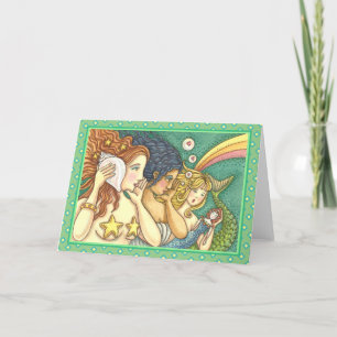 FANTASY MERMAID SISTERHOOD SHARING SECRET WISDOMS KAART