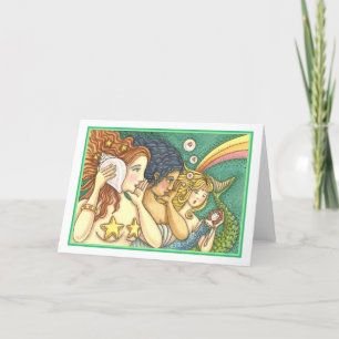 FANTASY MERMAID SISTERHOOD SHARING SECRET WISDOMS KAART