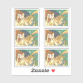 FANTASY MERMAID SISTERHOOD SHARING SECRET WISDOMS STICKER (Vel)