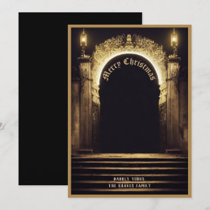 Fantasy Merry kerstvakanay Kaart