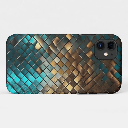 Fantasy Metalic Grunge Achtergrond Abstract Patroo Case-Mate iPhone Case (Achterkant (horizontaal))