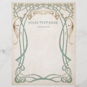 Fantasy middeleeuwse Keltische bruiloft Flyer (Voorkant)