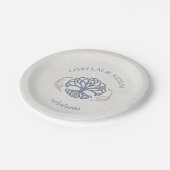 Fantasy middeleeuwse Keltische bruiloft Papieren Bordje (Gekanteld)