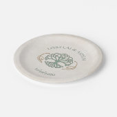 Fantasy middeleeuwse Keltische bruiloft Papieren Bordje (Gekanteld)