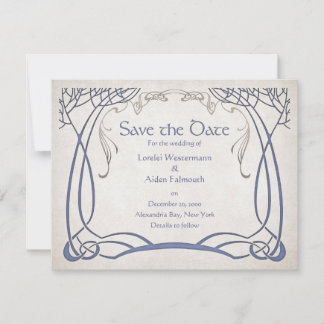 Fantasy middeleeuwse Keltische bruiloft Save The Date