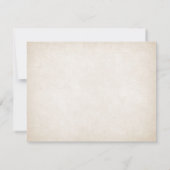 Fantasy middeleeuwse Keltische bruiloft Save The Date (Achterkant)