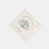 Fantasy middeleeuwse Keltische bruiloft Servet (Hoek)